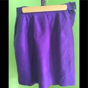 Diane Gilman Vintage Plum Skirt